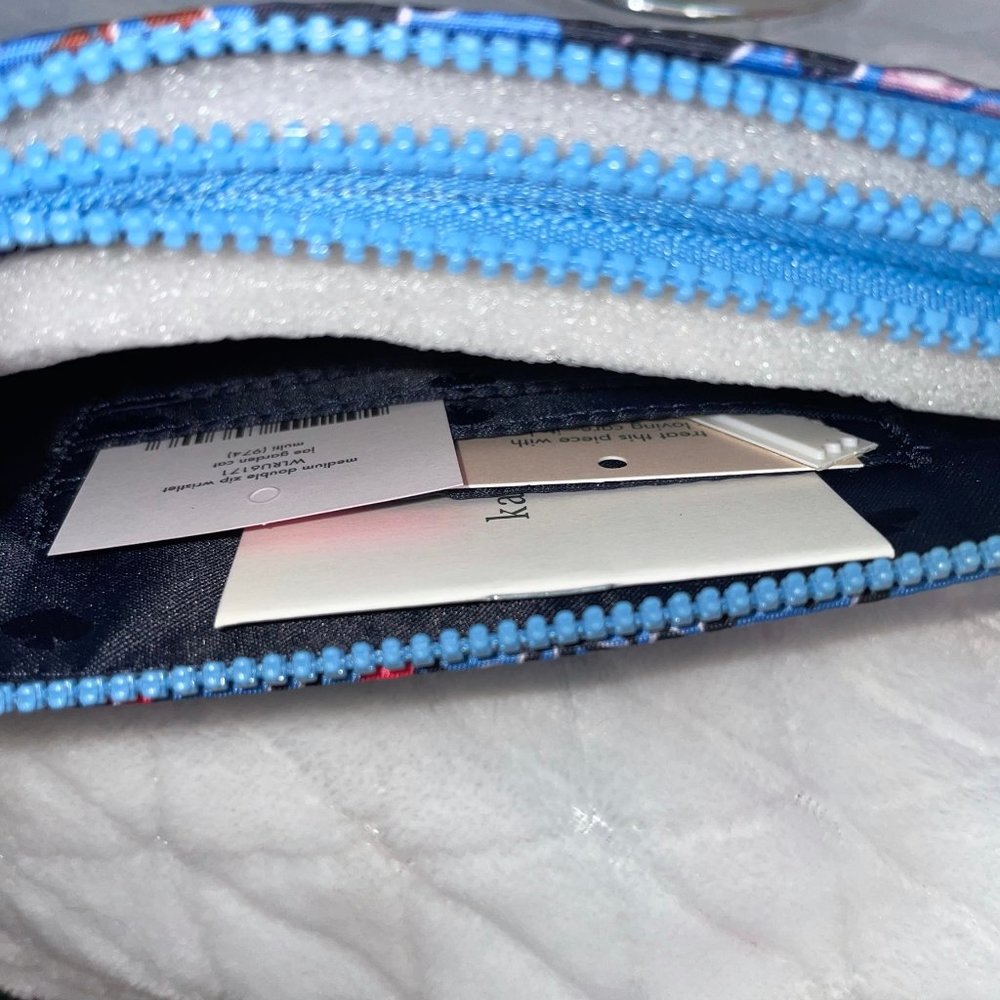 SOLD  KATE SPADE "Jae Garden Cat" Kitty Wristlet - Picture 6 of 8